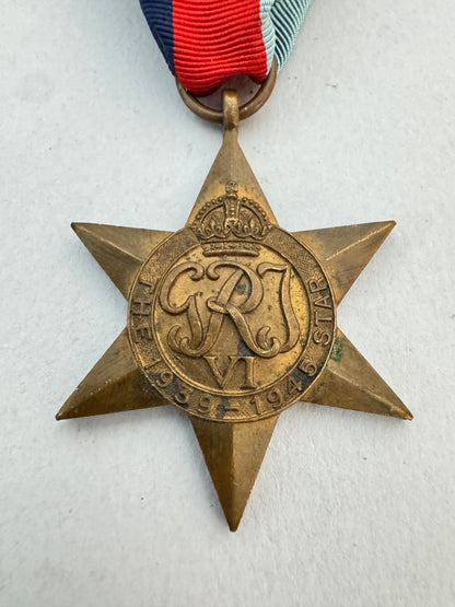 WW2 British 1939 - 1945 Star Campaign Medal