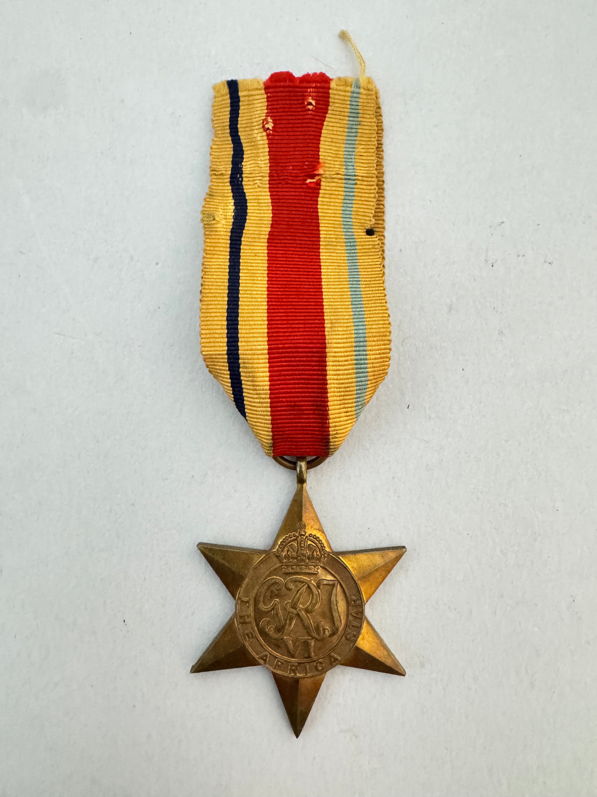 WW2 British The Africa Star Campaign Medal