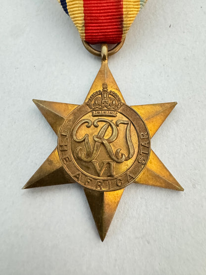 WW2 British The Africa Star Campaign Medal