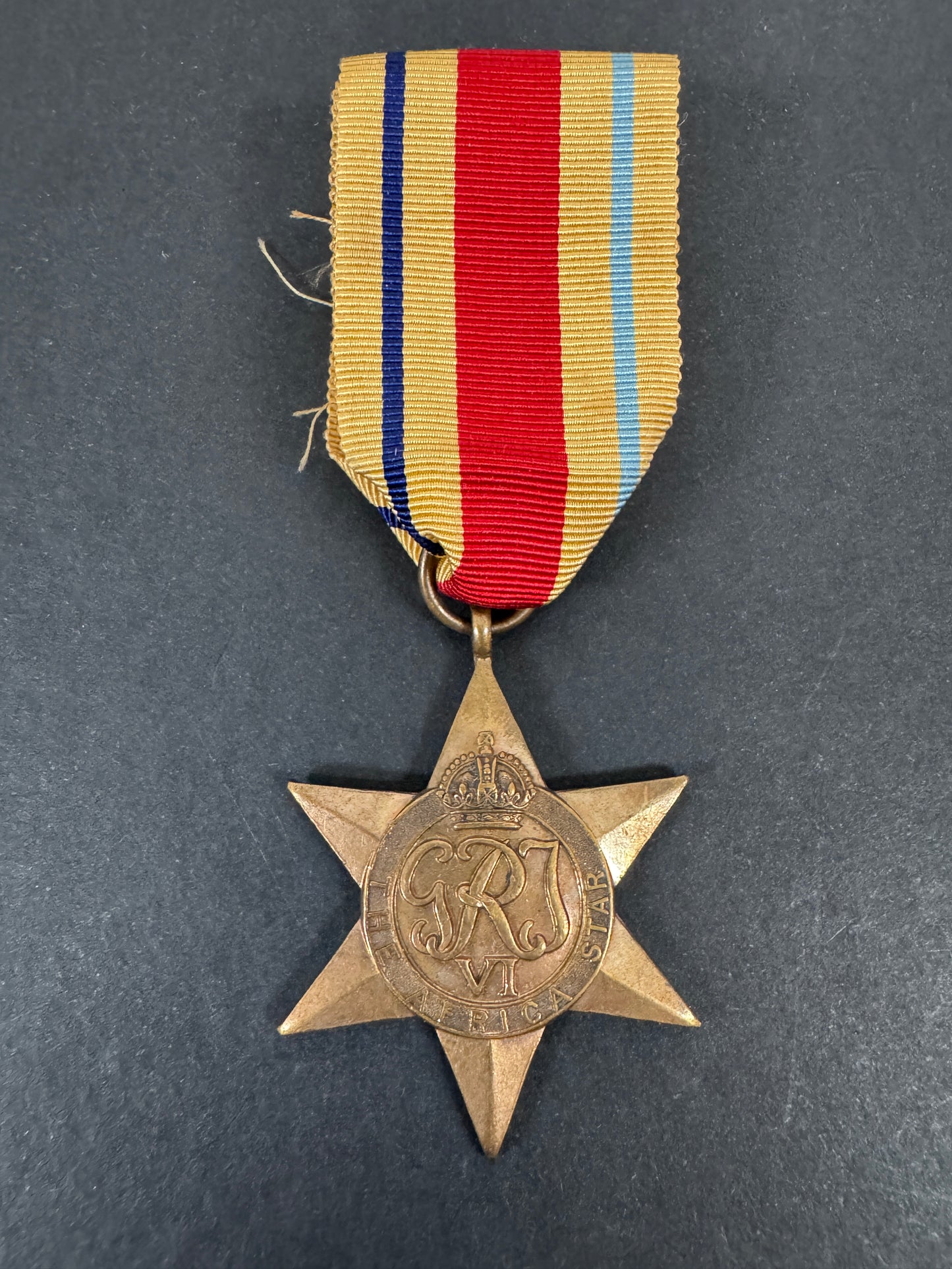 WW2 British The Africa Star Campaign Medal