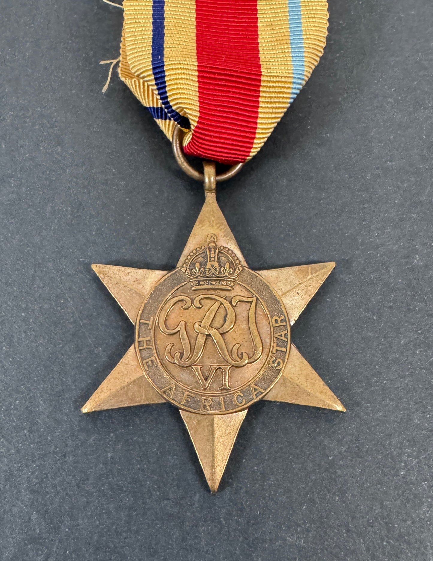WW2 British The Africa Star Campaign Medal