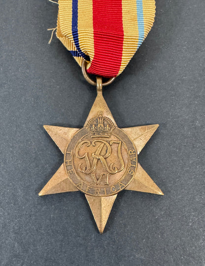 WW2 British The Africa Star Campaign Medal