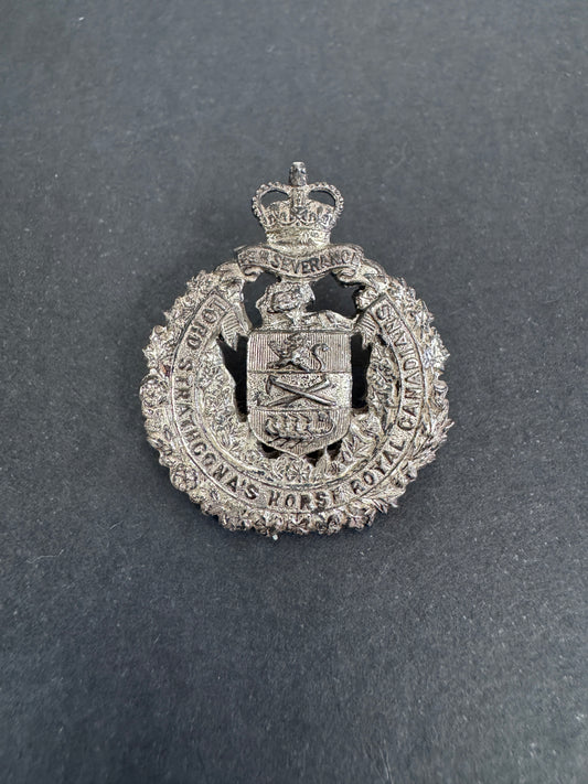 Canadian Army Lord Strathcona's Horse Officer Cap Badge