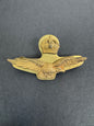 WW2 British Royal Air Force (RAF) Officer's Side Cap Badge