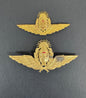 Argentine Air Force Officer's Visor Cap Badge