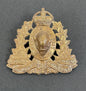 WW2 Royal Canadian Mounted Police (RCMP) Cap Badge
