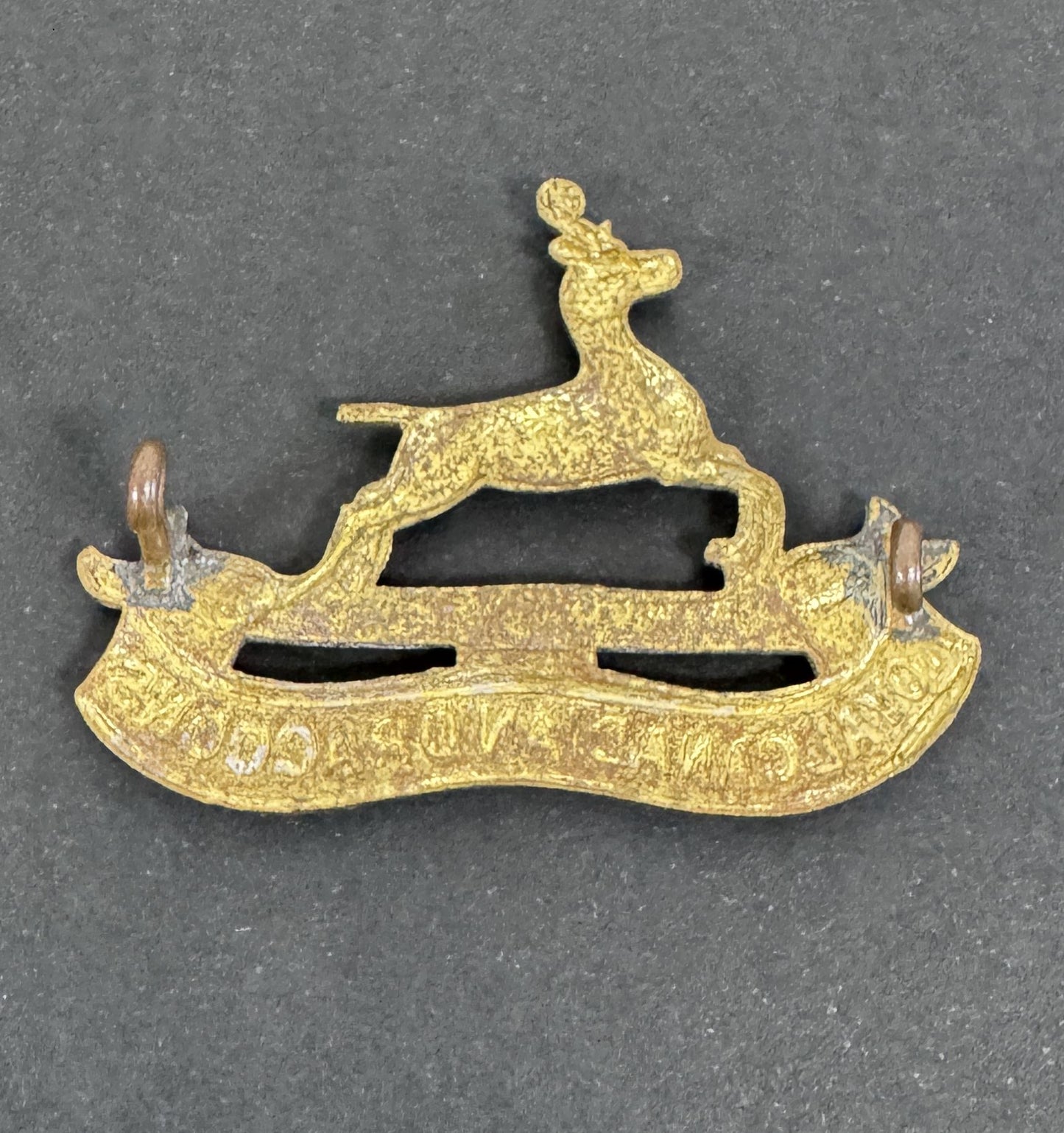 WW1 CEF Royal Canadian Dragoons Cap Badge