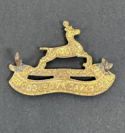 WW1 CEF Royal Canadian Dragoons Cap Badge
