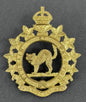 WW2 Canadian Army Ontario (Tank) Regiment Cap Badge