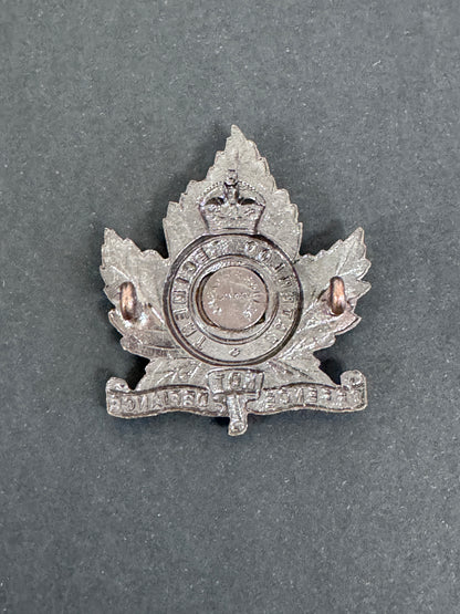 WW1 Canadian 29th Waterloo Regiment Cap Badge 1900-1915