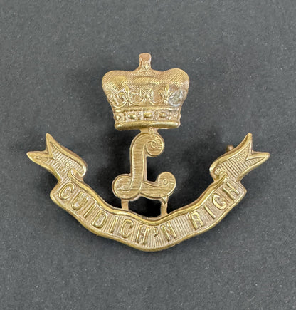 WW2 Seaforth Highlanders of Canada Regiment Sporran Badge