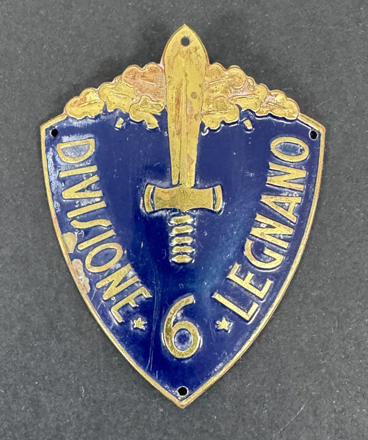 Italian Divisione 6 "Legnano" Other Ranks Arm Shield Badge