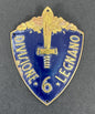 Italian Divisione 6 "Legnano" Other Ranks Arm Shield Badge