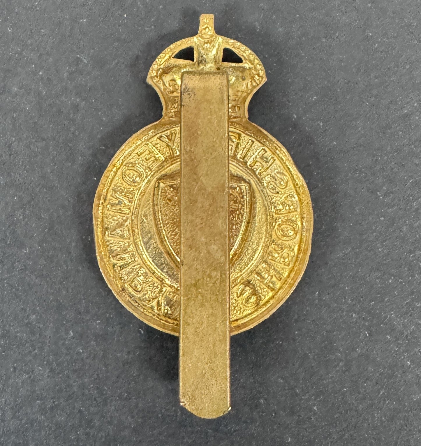 WW1 British Army Shropshire Yeomanry Cap Badge