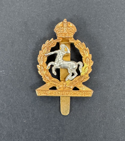 WW2 British Royal Army Veterinary Corps Cap Badge
