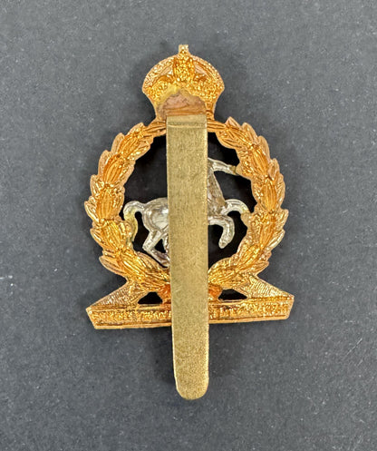 WW2 British Royal Army Veterinary Corps Cap Badge