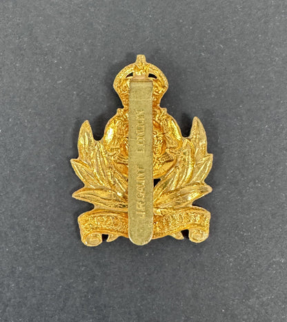 WW2 Era British Army Intelligence Corps Cap Badge