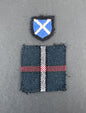 WW2 British Army 52nd Lowland Division Highland Light Infantry Formation Sign
