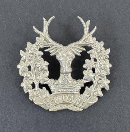 WW2 British Army Gordon Highlanders Cap Bonnet Badge