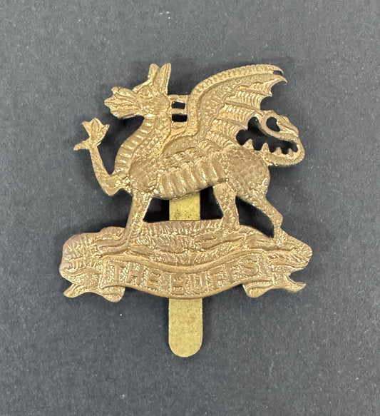 WW2 British Army Royal East Kent Regiment (The Buffs) Cap Badge
