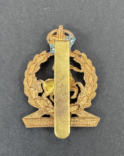 WW2 British Royal Army Veterinary Corps (RAVC) Cap Badge