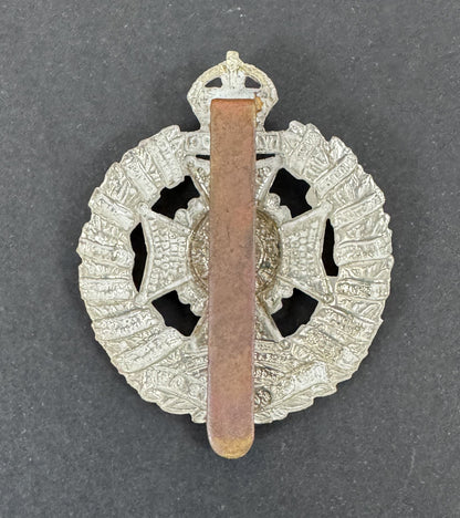 WW2 British Army The Rifle Brigade Cap Badge