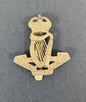 WW1 British Army Royal Irish Regiment Cap Badge SMITH & WRIGHT