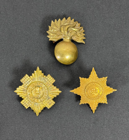 WW2 British Army 1st Infantry Division Cap Badges - Italian Campaign 1943-45