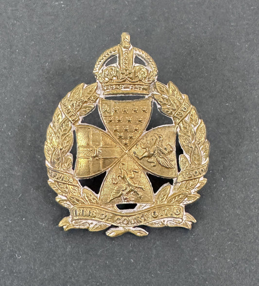 WW2 British Army Inns of Court Officer Training Corps (OTC) Cap Badge