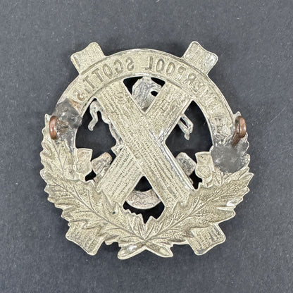 WW1 British Army 10th Battalion Liverpool Scottish Cap Badge