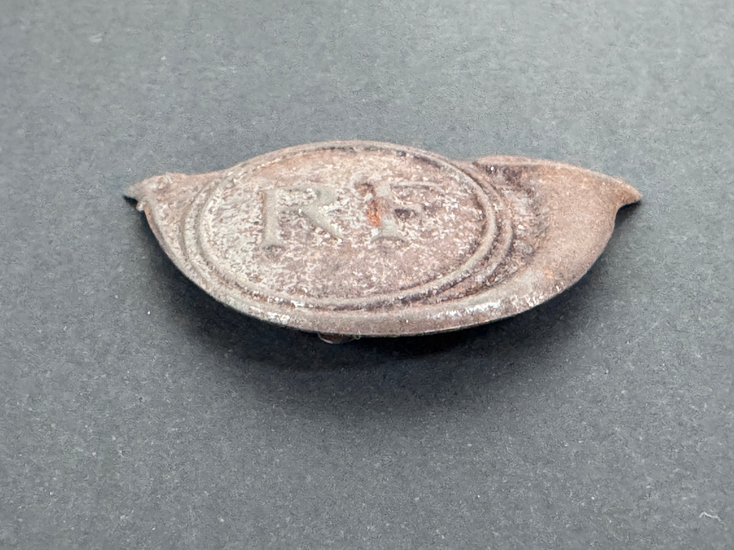 WW1 French Army Mountain Troops Chausseurs Adrian Helmet Badge