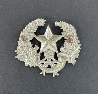 WW2 British Army Scottish Rifles Glengarry Cap Badge