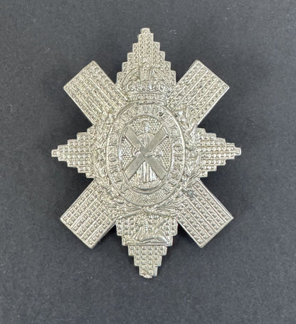 WW2 British Army The Black Watch Royal Highland Regiment Glengarry Cap Badge