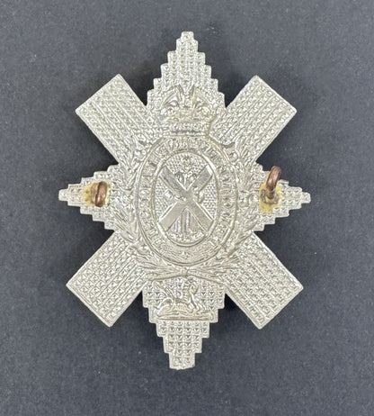 WW2 British Army The Black Watch Royal Highland Regiment Glengarry Cap Badge