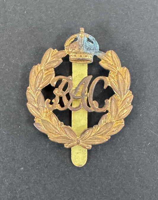 WW2 British Army Royal Armoured Corps (Type 1) Cap Badge