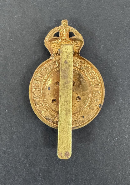 WW2 British Army 7th Queen's Own Hussars Regiment Cap Badge