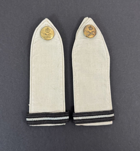 British Royal Air Force (RAF) Officer's Overseas Tropical Rank Shoulder Straps