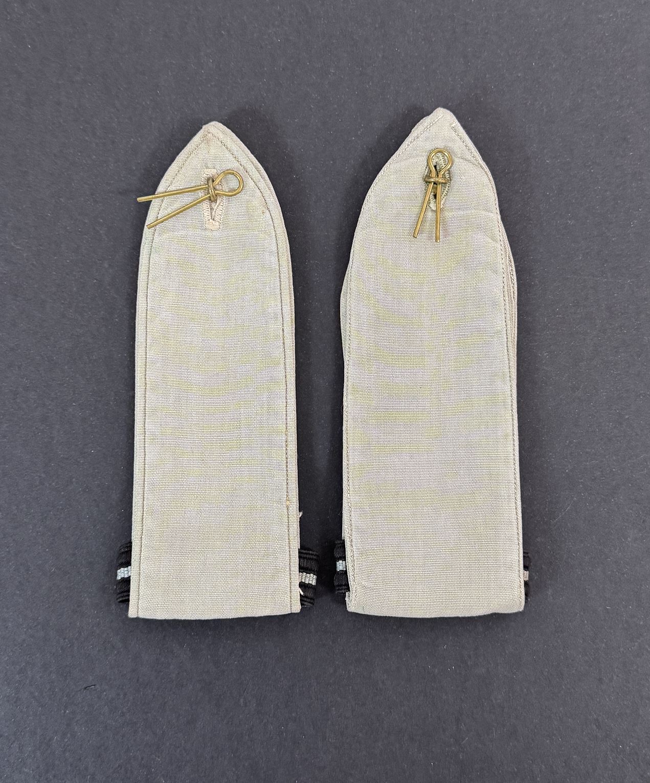 British Royal Air Force (RAF) Officer's Overseas Tropical Rank Shoulder Straps