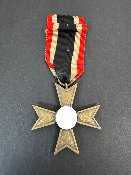 Medal with a ribbon on a gray background