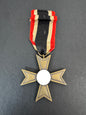 Medal with a ribbon on a gray background
