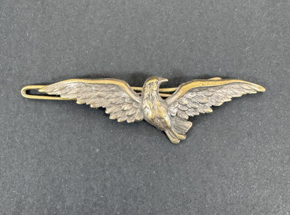 WW1 French Air Force Pilot Kepi Cap Badge Eagle