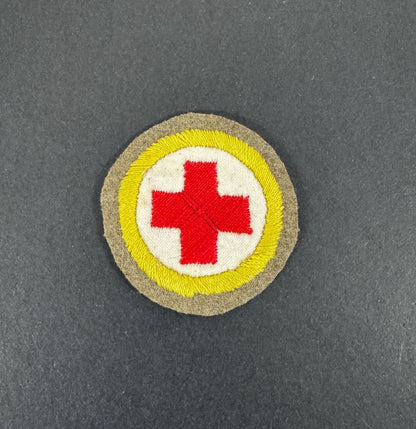 Boer War British Royal Army Medical Corps Arm Badge Geneva Red Cross