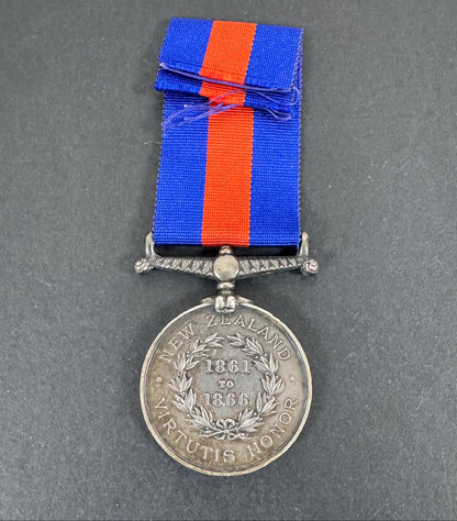 Victorian British Army New Zealand Medal 1861 - 1866