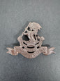 west riding regiment officer's cap badge. bronze, front
