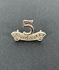 5th Kenya Rifles Battalion British Colonial Cap Badge