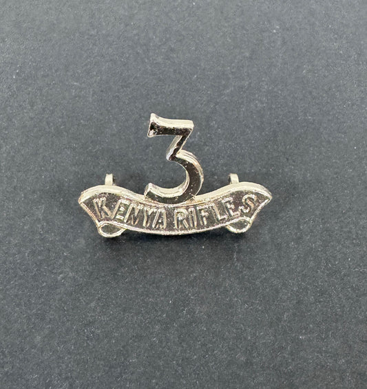 3rd Kenya Rifles Battalion British Colonial Cap Badge