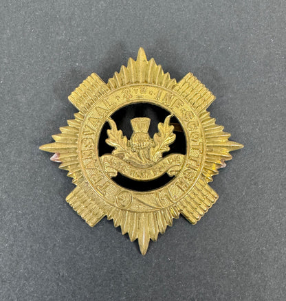 WW2 South African 8th Infantry Transvaal Scottish Glengarry Cap Badge – An original other ranks Glengarry cap badge of the...