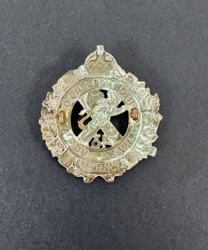 WW1 Canadian CEF 43rd Winnipeg Battalion Cameron Highlanders Cap Badge – An original other ranks Glengarry cap badge of th...