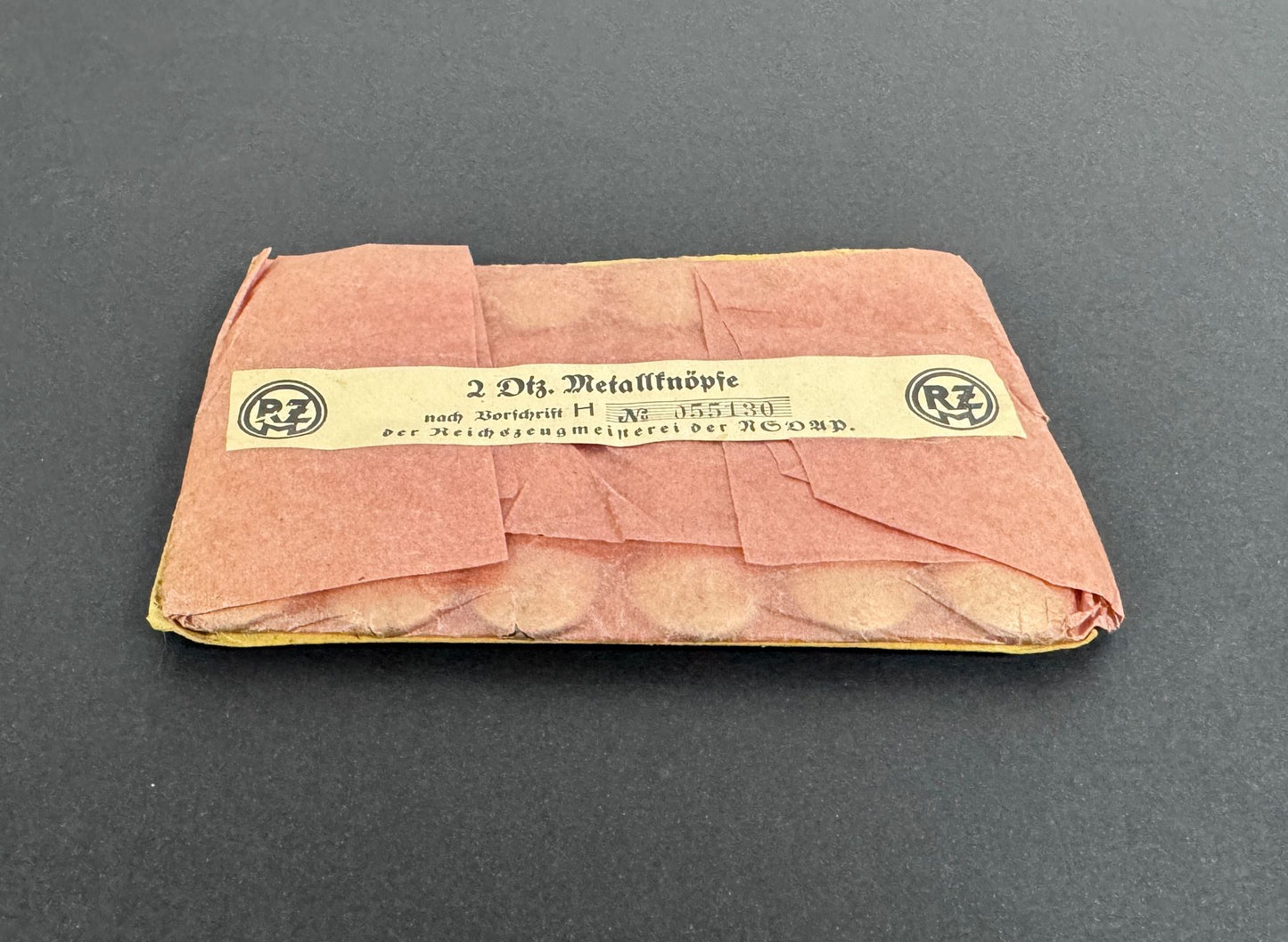 WW2 German Third Reich RZM Uniform Buttons SA & Ordnance Department