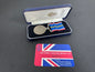 British National Service Commemorative Medal Cased